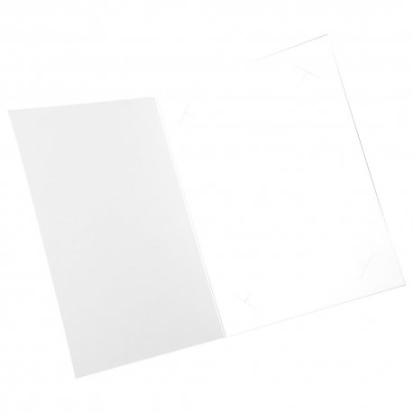 Cartonnage photo 15x21-15x23 carton de création blanc