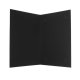 Pochette-pour-photo-15x21 et 15x23 carton de création noir mat lisse