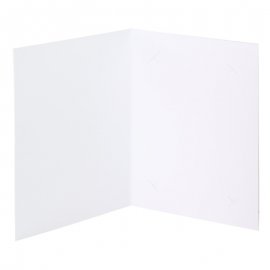 Cartonnage blanc pour photo 10x13 10x15
