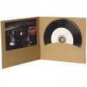 Pochette CD digifile vierge carton Kraft pour disque et livret