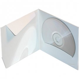Pochette CD carton blanc